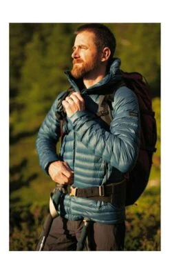 Forclaz Herren Daunenjacke Trekking MT100, Farbe Dunkelpetrol, Nur Größe 3XL [Decathlon]