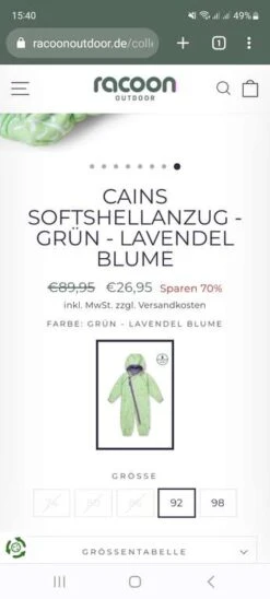 Racoon Outdoor Mode Onlineshop-Schließung Für Kinder