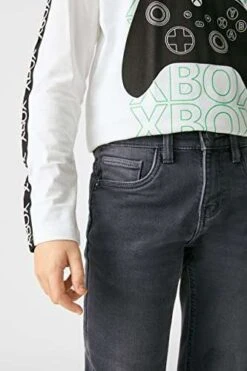 C&A Kinder Jungen 5-Pocket Thermowear Jeans Slim Gr. 158 U. 164 -Mode Kleidung Verkauf 2218752 1 5