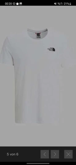 [Zalando Plus] The North Face - SIMPLE DOME TEE(S-XXL) -Mode Kleidung Verkauf 2235477 1 3