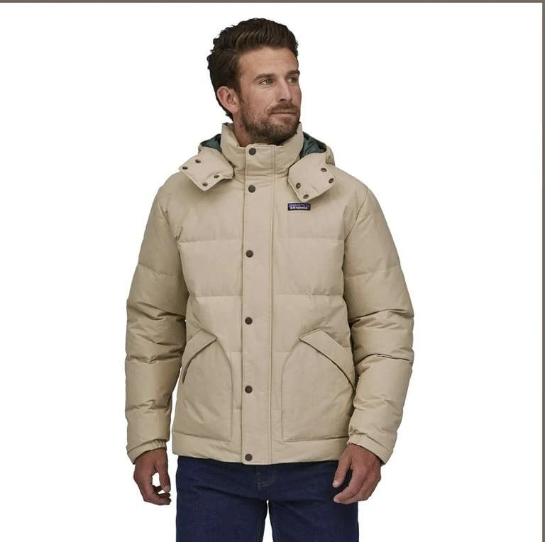 Patagonia Downdrift Daunenjacke Farbe Sand Für Herren 100 % Daune (Ente Und Gans) Gr. M-XL 2 Patagonia Downdrift Daunenjacke Farbe Sand Für Herren 100 % Daune (Ente Und Gans) Gr. M-XL – Bild 2