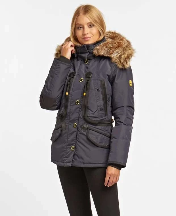Wellensteyn Damen 100% Daunenjacke Mod. Brasilera GolDoxAirTec Farbe Titan (M Bis XXL) 2 Wellensteyn Damen 100% Daunenjacke Mod. Brasilera GolDoxAirTec Farbe Titan (M Bis XXL) – Bild 2