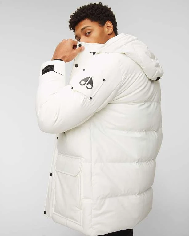 MOOSE KNUCKLES VALLEYFIELD Q3 Herren Daunenjacke (S,XL,XXL) WEIß 3 MOOSE KNUCKLES VALLEYFIELD Q3 Herren Daunenjacke (S,XL,XXL) WEIß – Bild 3