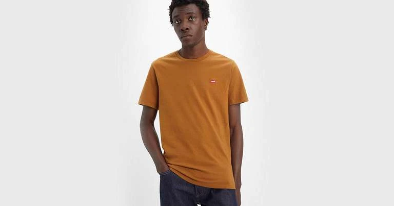 Levi's Original Housemark T-Shirt Dark Ginger (Gr. XS Bis XL) + Kostenloser Versand Für Mitglieder 3 Levi's Original Housemark T-Shirt Dark Ginger (Gr. XS Bis XL) + Kostenloser Versand Für Mitglieder – Bild 3