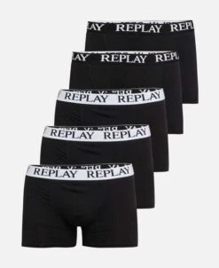 5er Pack REPLAY Boxershorts | 4,60€ Pro Stück | Verschiedene Farben | S, M, L, XL, XXL | [Philipp Plein Angebot In Der Beschreibung] -Mode Kleidung Verkauf 2245501 1 4