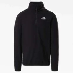 [XPLR Pass] The North Face 100 Glacier Fleece Mit 1/4-langem RV Für Herren (schwarz) (Studenten 28,67€, Normalos 31,85€)