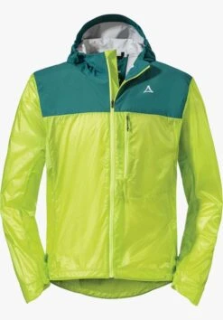 (BestSecret) Schöffel Bike-Jacken: Flow Trail Hybrid-Windjacke Für 62,99 (Dunkelblau 69,99) // Surava 3-L Regenjacke Für 107 (WS: 20.000 Mm)