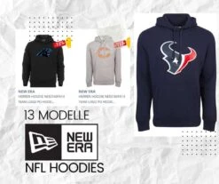 New Era NFL Hoodies Ab 15,00 € + VSK | 13 Modelle, Z.B. New Era Nfl Team Logo Houston Texans Hoodie (Gr. S-4XL)