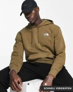 The North Face – Essential – Kapuzenpullover In Khaki