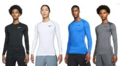 Nike Funktionsshirt Longsleeve Pro Tight Fit In Vier Farben (Gr. S - 2XL)