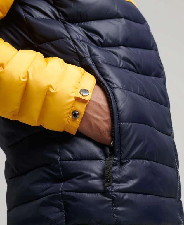 Superdry Herren Wattierte Radar Mix Steppjacke 5 Superdry Herren Wattierte Radar Mix Steppjacke – Bild 5