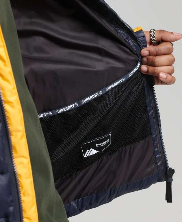 Superdry Herren Wattierte Radar Mix Steppjacke 6 Superdry Herren Wattierte Radar Mix Steppjacke – Bild 6