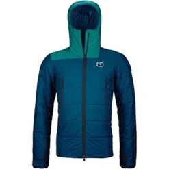 ORTOVOX Swisswool Zinal Jacket M Herren Petrol Blue (nur Größe L) Jacke
