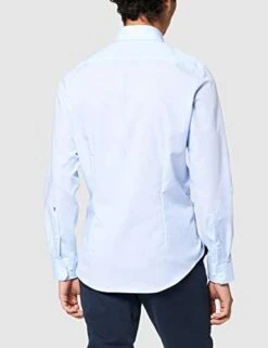 Seidensticker Slim Hemd Langarm, Eisblau, Gr. 36 - 42 (Prime) -Mode Kleidung Verkauf 2249084 1 3