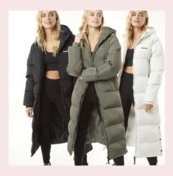 Bench Damen 'Ryelle' Maxi-Länge Pufferjacke Steppmantel In Drei Farben (Gr. 44 Und 46) Für 54,99 € + Versand