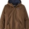 Patagonia M's Lined Isthmus Hoody,Größe: S; Farbe: Owl Brown