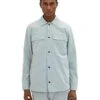 TOM TAILOR Herren Overshirt, Light Ice Blue, Gr. S - 3XL (Prime)