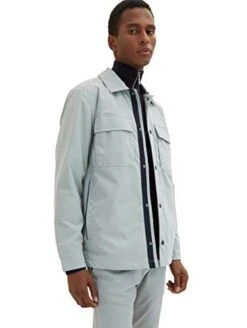 TOM TAILOR Herren Overshirt, Light Ice Blue, Gr. S - 3XL (Prime) 10 TOM TAILOR Herren Overshirt, Light Ice Blue, Gr. S - 3XL (Prime) -Mode Kleidung Verkauf 2249612 1 4