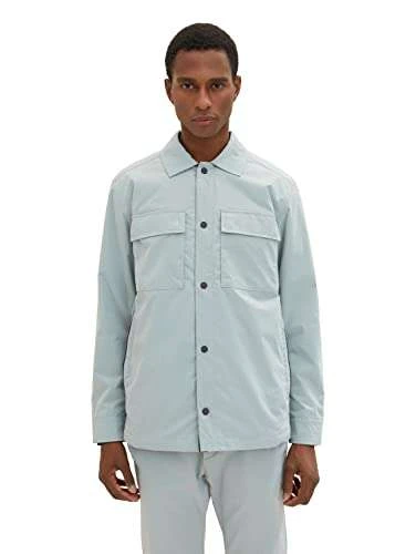 TOM TAILOR Herren Overshirt, Light Ice Blue, Gr. S - 3XL (Prime) 1 TOM TAILOR Herren Overshirt, Light Ice Blue, Gr. S - 3XL (Prime)
