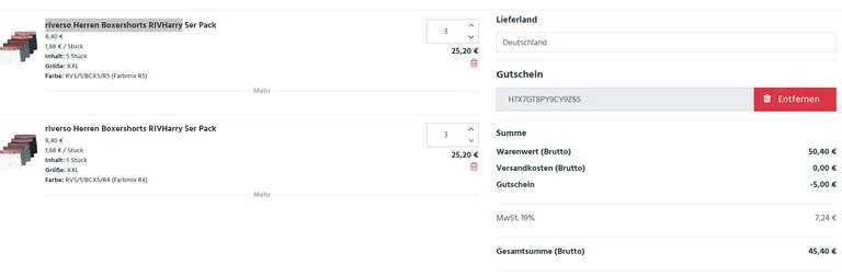 Riverso Herren Boxershorts RIVHarry 30er Pack Größe S Und XXL 4 Riverso Herren Boxershorts RIVHarry 30er Pack Größe S Und XXL – Bild 4