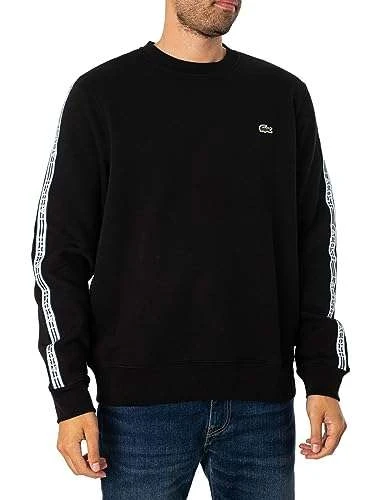 Lacoste Herren Sweatshirt SH5073 In Schwarz (Gr. XS - 4XL) 2 Lacoste Herren Sweatshirt SH5073 In Schwarz (Gr. XS - 4XL) – Bild 2