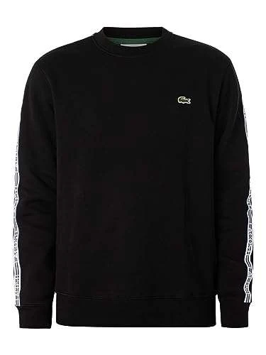 Lacoste Herren Sweatshirt SH5073 In Schwarz (Gr. XS - 4XL) 6 Lacoste Herren Sweatshirt SH5073 In Schwarz (Gr. XS - 4XL) – Bild 6
