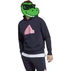 Adidas Herrenhoodie Fi Bos HD In Legend Ink (Gr. S - 3XL)