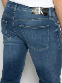 Calvin Klein Slim Fit Jeans | Blau | Gr. 29/32 - 36/34 -Mode Kleidung Verkauf 2251062 1 2