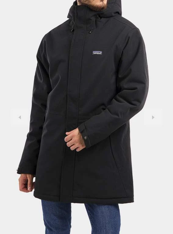 Patagonia Lone Mountain Parka Herren (Schwarz/Braun) 3 Patagonia Lone Mountain Parka Herren (Schwarz/Braun) – Bild 3