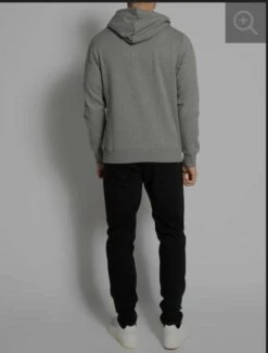 Calvin Klein Hoodie Core Institutional , Grau Meliert -Mode Kleidung Verkauf 2251891 1 2