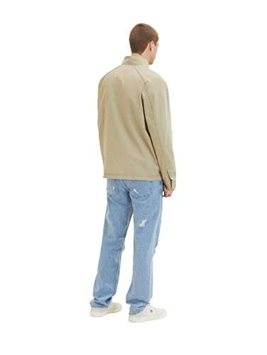 TOM TAILOR Denim Herren Utility Jacke Mit Brusttaschen 2 TOM TAILOR Denim Herren Utility Jacke Mit Brusttaschen – Bild 2