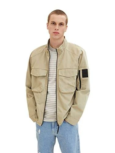 TOM TAILOR Denim Herren Utility Jacke Mit Brusttaschen 3 TOM TAILOR Denim Herren Utility Jacke Mit Brusttaschen – Bild 3