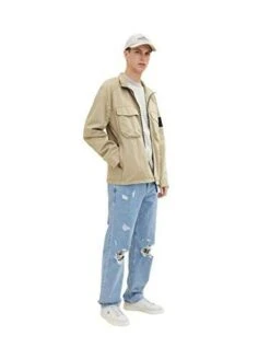 TOM TAILOR Denim Herren Utility Jacke Mit Brusttaschen 11 TOM TAILOR Denim Herren Utility Jacke Mit Brusttaschen -Mode Kleidung Verkauf 2252165 1 5