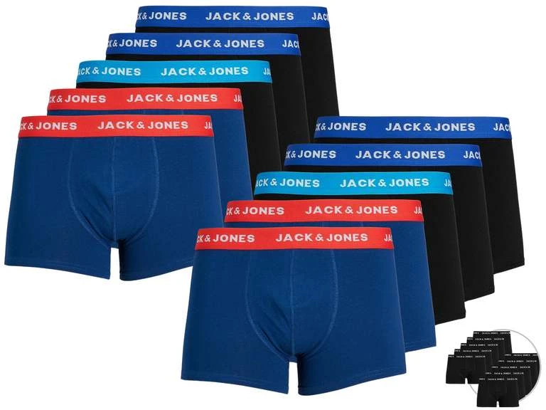 10x Jack & Jones Boxershorts Für Herren 1 10x Jack & Jones Boxershorts Für Herren