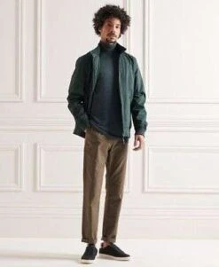 Superdry Herren Merino Rollkragenpullover