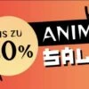 Anime Sale | Bis Zu 40 % Rabatt + 20% Ab 50 € MBW | Z.B. Dragon Ball, Demon Slayer, One Piece Z.B. Jujutsu Kaisen Socken 5er Set