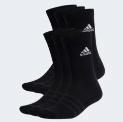 [Prime] ADIDAS 6er Pack Cushioned Sportswear Crew Socken (Gr. 34-36/37-39)