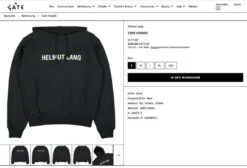 Bis Zu 50% Auf Designer-Kleidung & -Accessoires Von Kenzo, Casablanca, MISBHV, Feng Cheng Wang Und Mehr - Z.B. Helmut Lang Hoodie