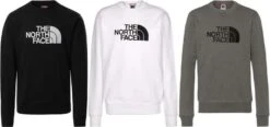 The North Face Drew Peak Crew - Verschiedene Größen S-XXL | Schwarz Für 43,42€ / Weiß & Grau Für 35,92€