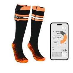 Lange Warme Socken Mit Heizung Und Appsteuerung. 5000mAh