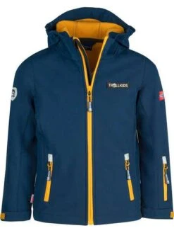Trollkids Sale @Limango, Z.B.Softshelljacke "Oslofjord" In Dunkelblau, 92-176: Körpernah Geschnitten