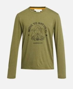 (BestSecret) Icebreaker Central Classic Longsleeve Bzw. Baselayer (50% Merino-Wolle/ 50% Bio-Baumwolle) S Bis 2XL