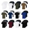 3er Pack BOSS Herren Classic T-Shirts Kurzarm Shirts Pure Cotton C-Neck V-Neck