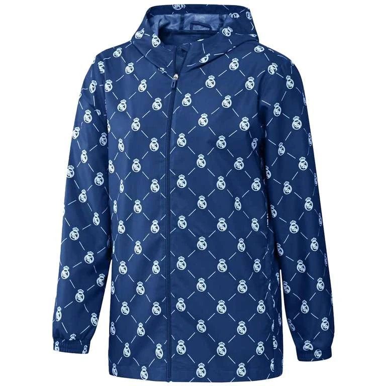 Real Madrid Adidas Herren Windbreaker H59047 | Windjacke In Gr. XS - 2XL, AeroReady, 100 % Recyceltes Polyester 1 Real Madrid Adidas Herren Windbreaker H59047 | Windjacke In Gr. XS - 2XL, AeroReady, 100 % Recyceltes Polyester