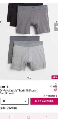 H&M Unterhosen