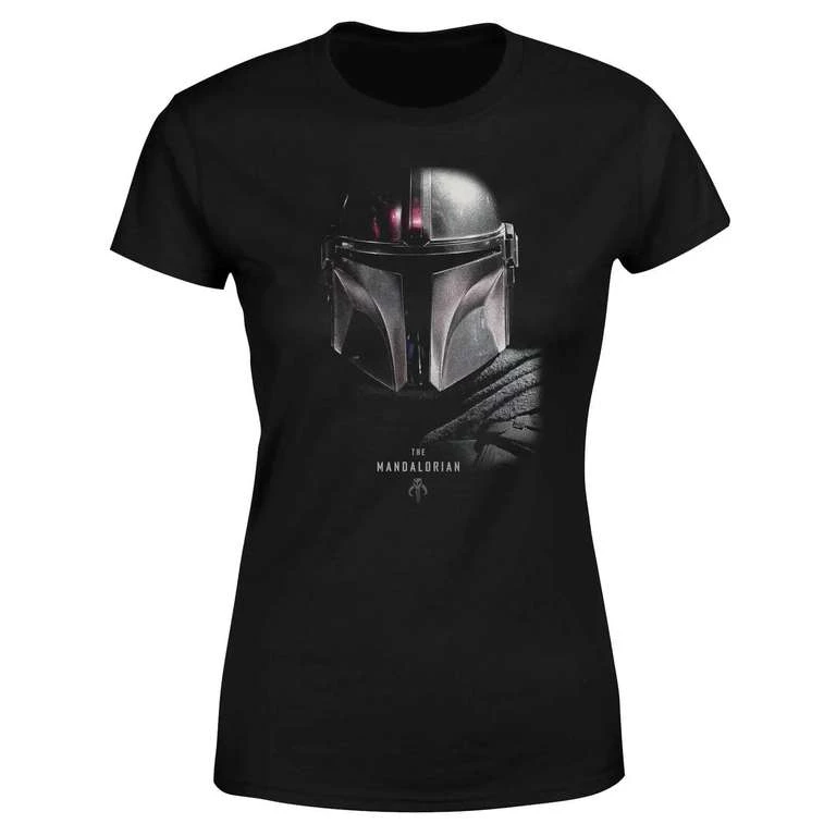 The Mandalorian Poster T-Shirt In Der Männer- Oder Frauenvariante | Schwarz, Gr. S - XXL 3 The Mandalorian Poster T-Shirt In Der Männer- Oder Frauenvariante | Schwarz, Gr. S - XXL – Bild 3