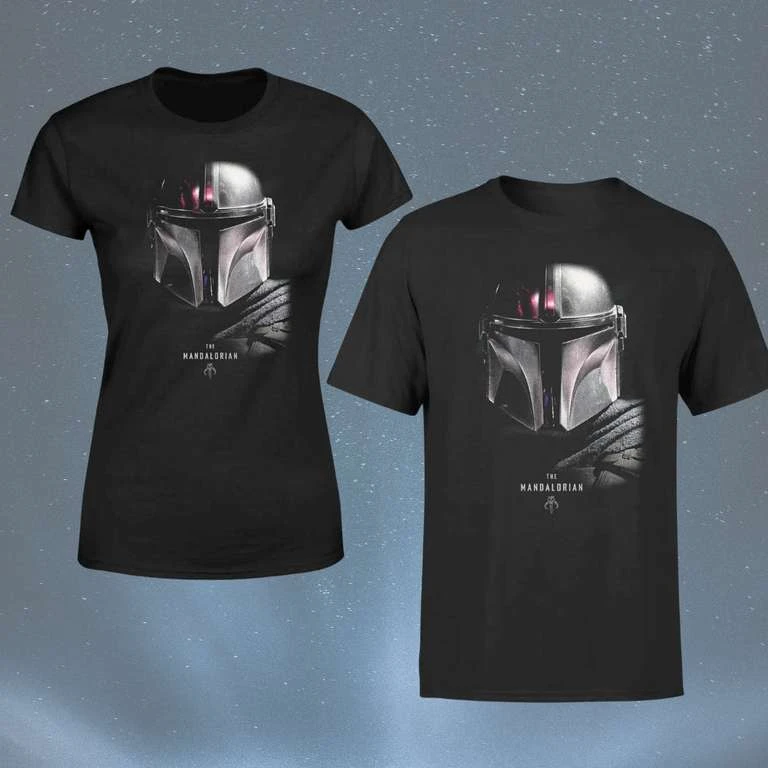 The Mandalorian Poster T-Shirt In Der Männer- Oder Frauenvariante | Schwarz, Gr. S - XXL 1 The Mandalorian Poster T-Shirt In Der Männer- Oder Frauenvariante | Schwarz, Gr. S - XXL