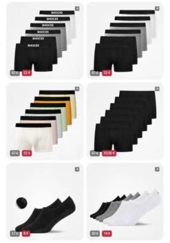 Snocks Sale Bis Zu 50%+5%Code/6Paar Sneaker Socken 14.25€+7 Monate Antilochgarantie -Mode Kleidung Verkauf 2258757 1 2