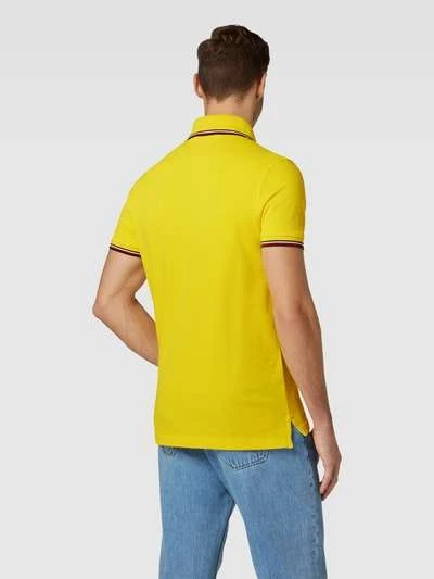 Tommy Hilfiger 1985 Collection Tipped Slim Fit Polo In Gelb (Gr. M Oder XL) 8 Tommy Hilfiger 1985 Collection Tipped Slim Fit Polo In Gelb (Gr. M Oder XL) – Bild 8