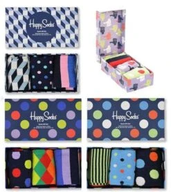 12er Pack Happy Socks Socken 86% Baumwollw In Geschenkbox 31,68€ Inkl. Versand (2,64€ / Paar)